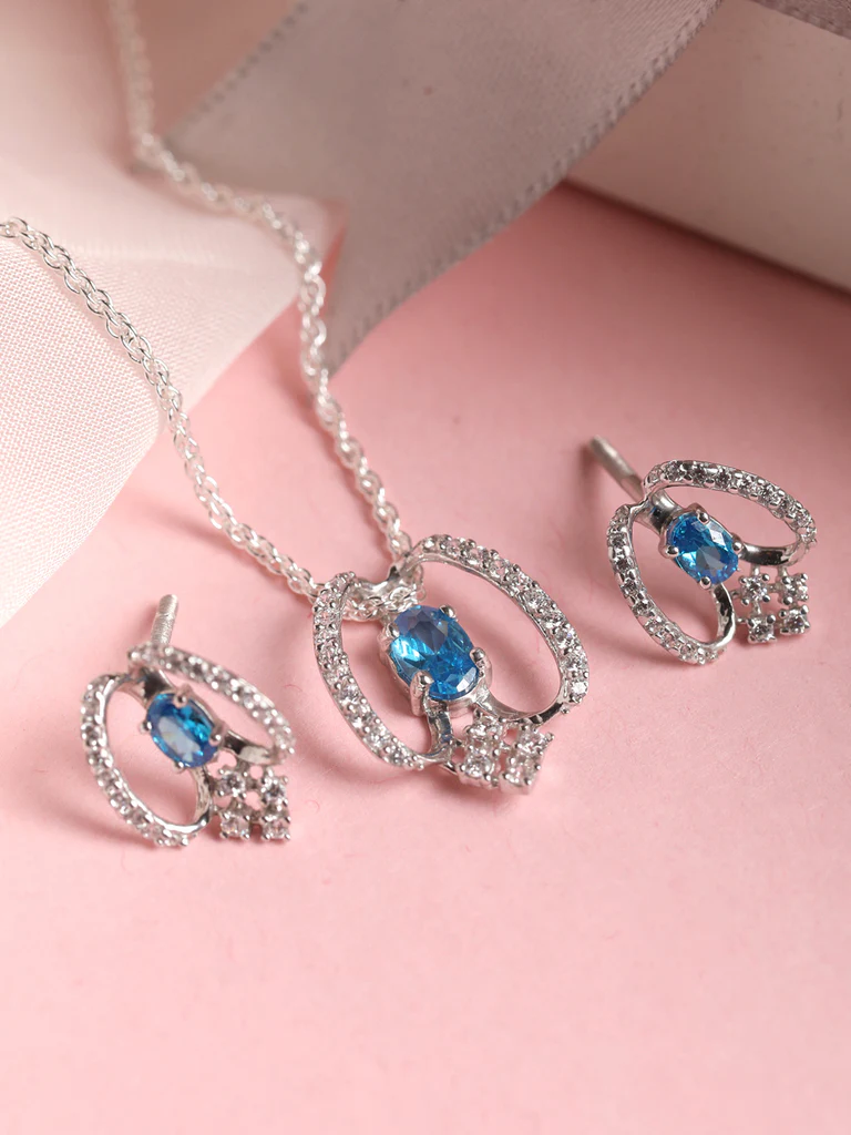 Silver Stella Jewellery Set - Image 2