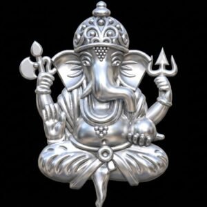 Ganesh Ji silver Pendant