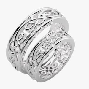 Silver Engagement Ring