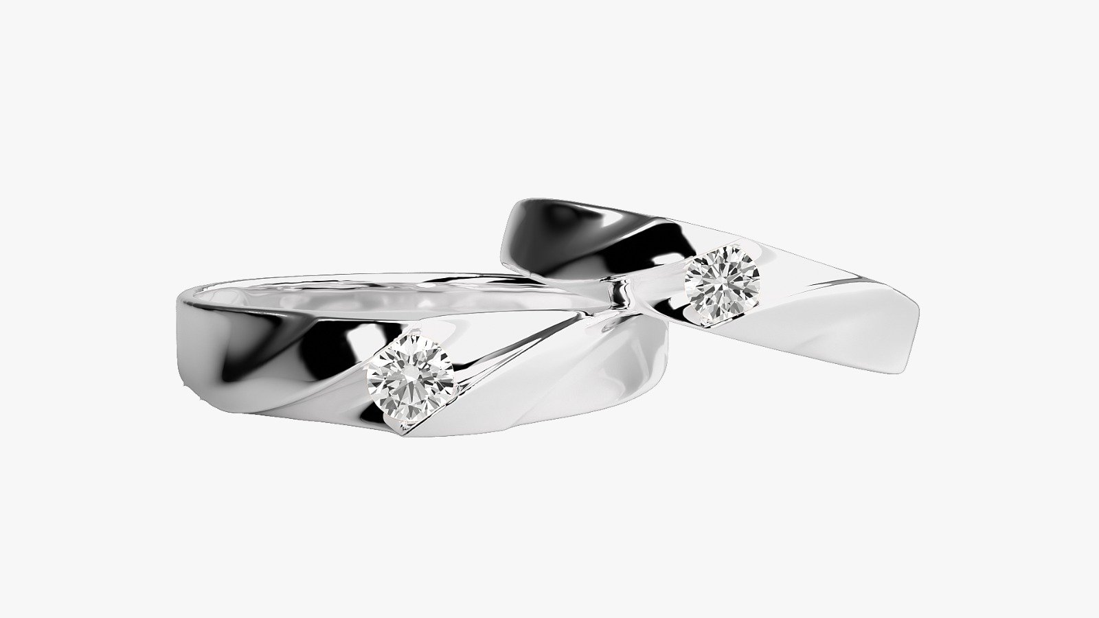 Silver Engegment Ring