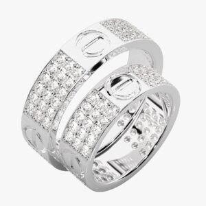 Silver Engagement Ring